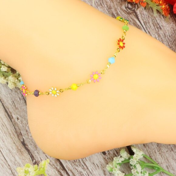 "Dainty Anklet for Women – Elegant Everyday Jewelry & Perfect Gift | MLCRC1160 - Picture 6 of 10